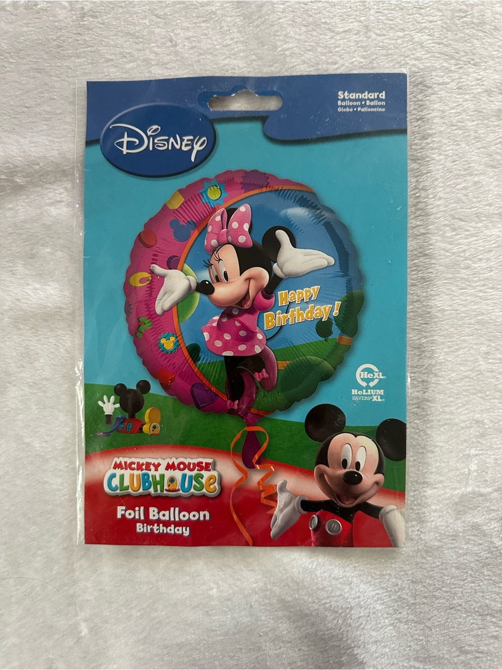 Minnie Mouse Happy Birthday Foil Balloon Character 17 inch Decoration Disney